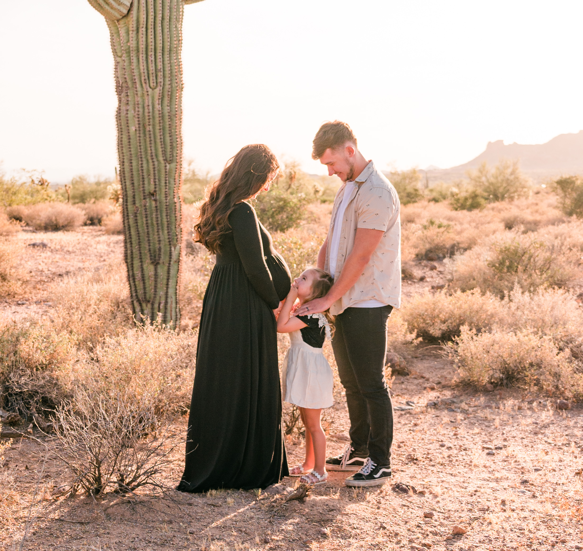 Lost Dutchman Superstition Mountains Family Maternity Photography