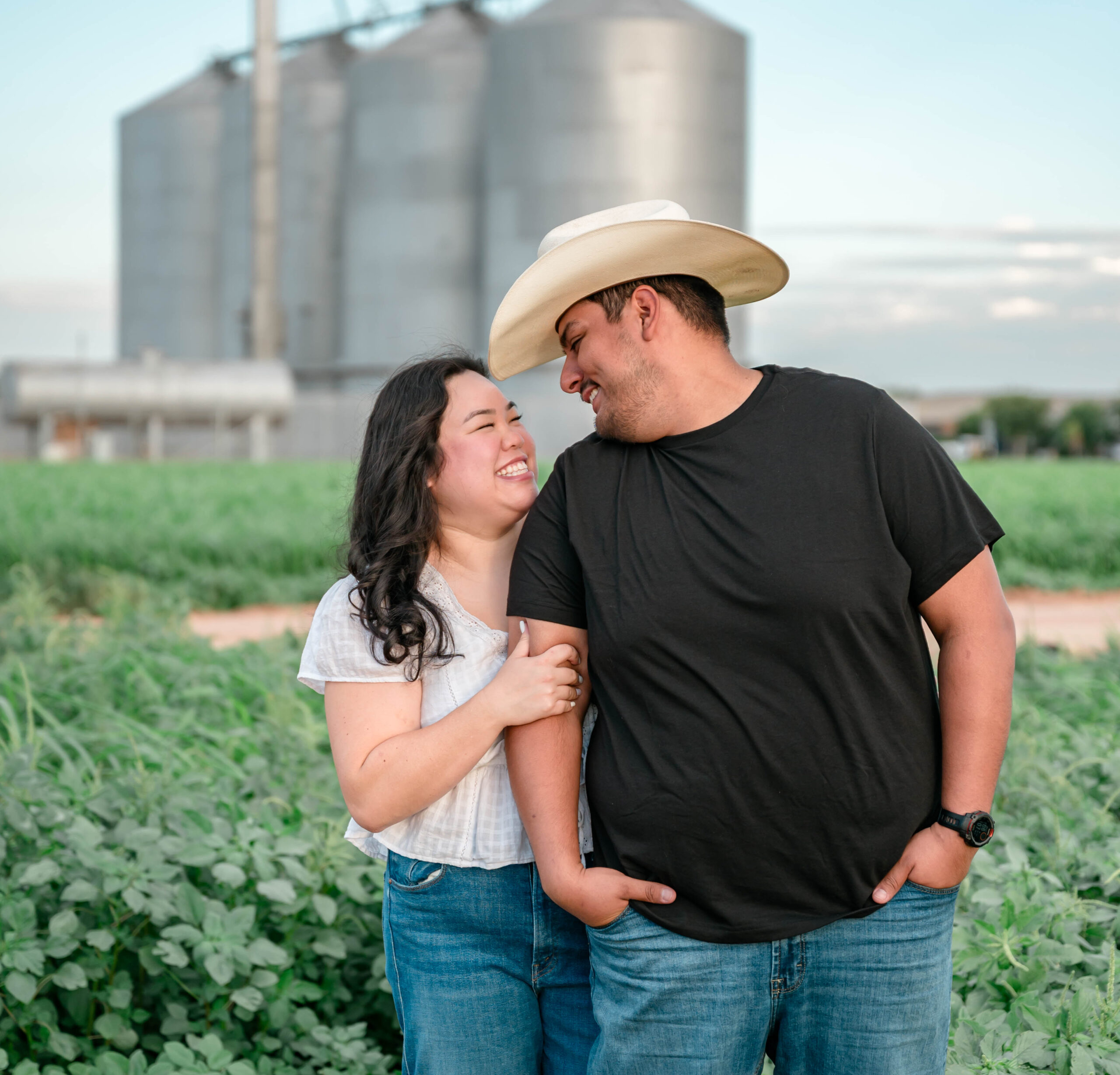 Country themed engagement session